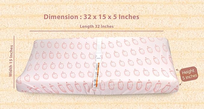 Bublo Baby Changing pad Cover - 3 Pack– Soft Fitted Diaper Changing Table Sheets for Baby Boys, Girls, Neutral | Fits Contoured 32"x16" Pads | Breathable & Gentle for Newborns