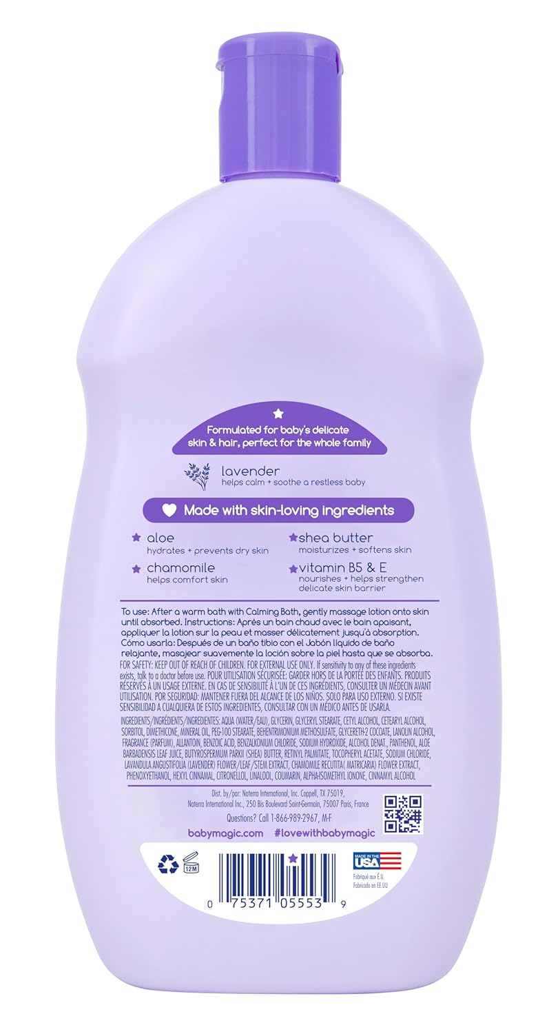 Baby Magic Calming Baby Bath, 16.5 Fl Oz
