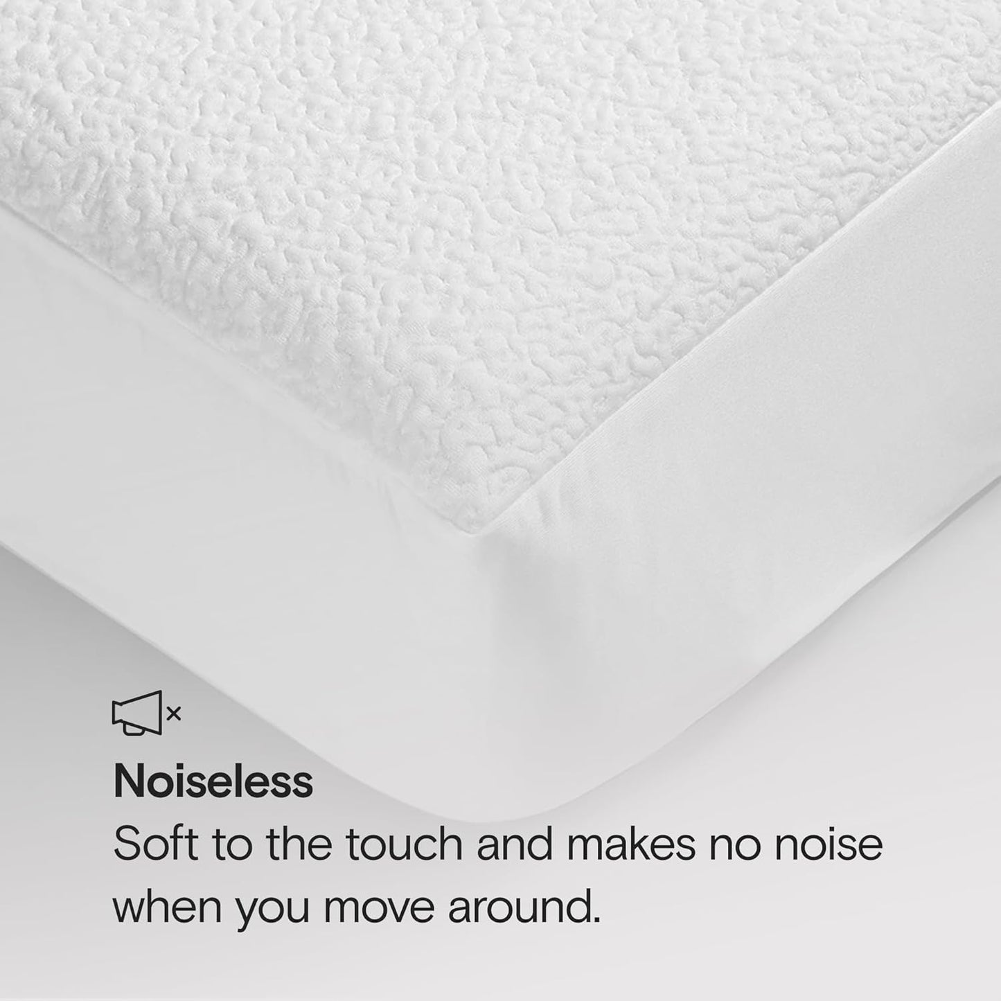 SIJO Mattress Protector, 100% Waterproof, Cooling, Ultra Soft, Noiseless, 16 inch Deep Pocket, Best Overall Mattress Protector Award Winner by Apartment Therapy (Twin XL)