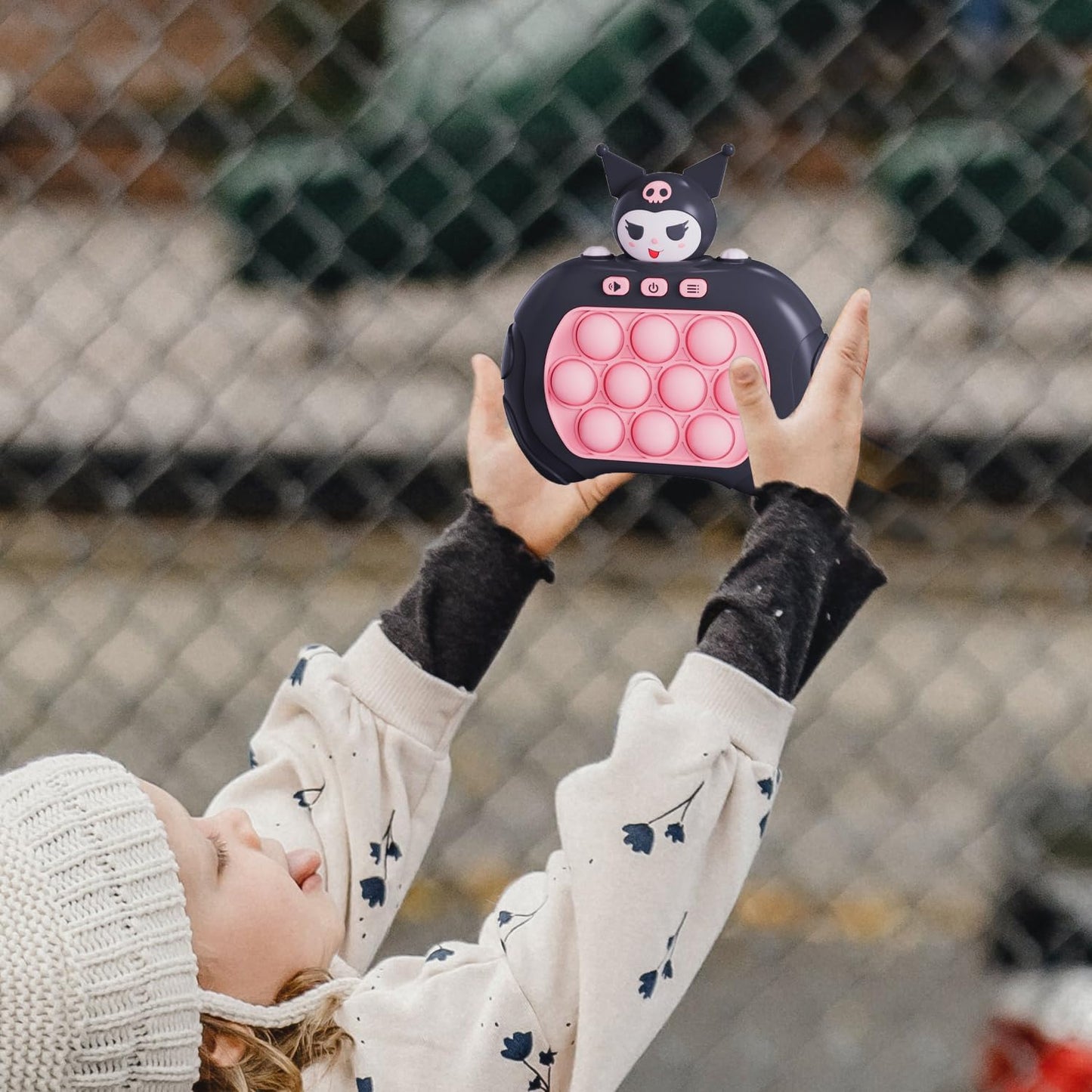 Pop GameToys for Kids 6-12, Fidget Toys for Autism Sensory Toys Mini Games,Bubble Stress Fingertip Luminescence Light Up GameBirthday Gifts for Boys, Girls