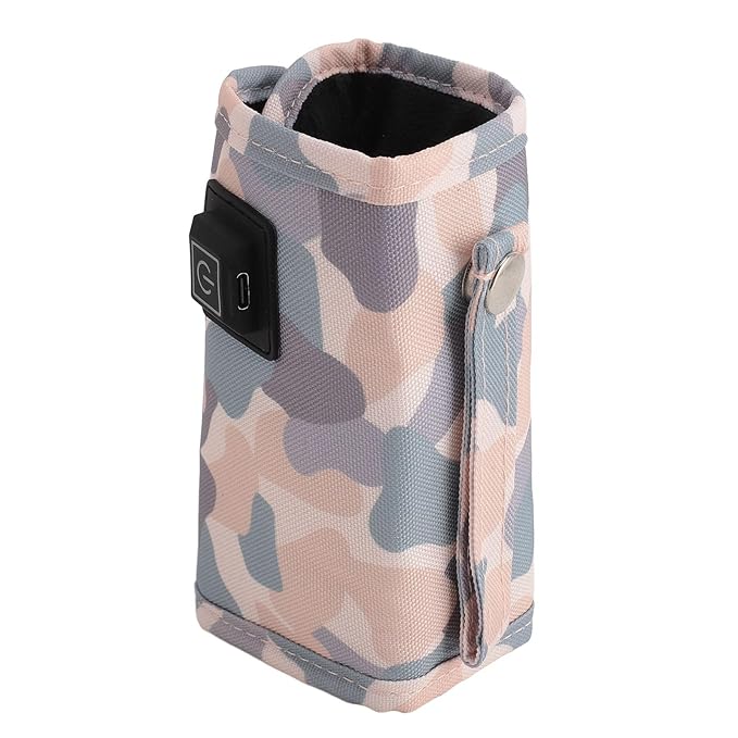 Portable Baby Bottle Warmer, USB Rechargeable Milk Warmer Bag for Baby Formula, Breastmilk, Universal Constant Temperature Baby Water Warmer Milk Heat Keeper for Travel, Home