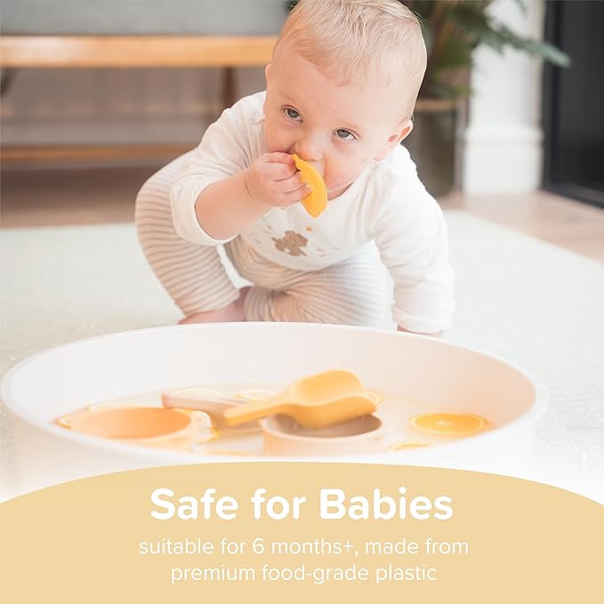 Inspire My Play Sensory Bin with Lid and Removable Storage Inserts - Sensory Bins for Toddler Crafts - Kids Sensory Toys for Autistic Children - Sensory Activities for Toddlers