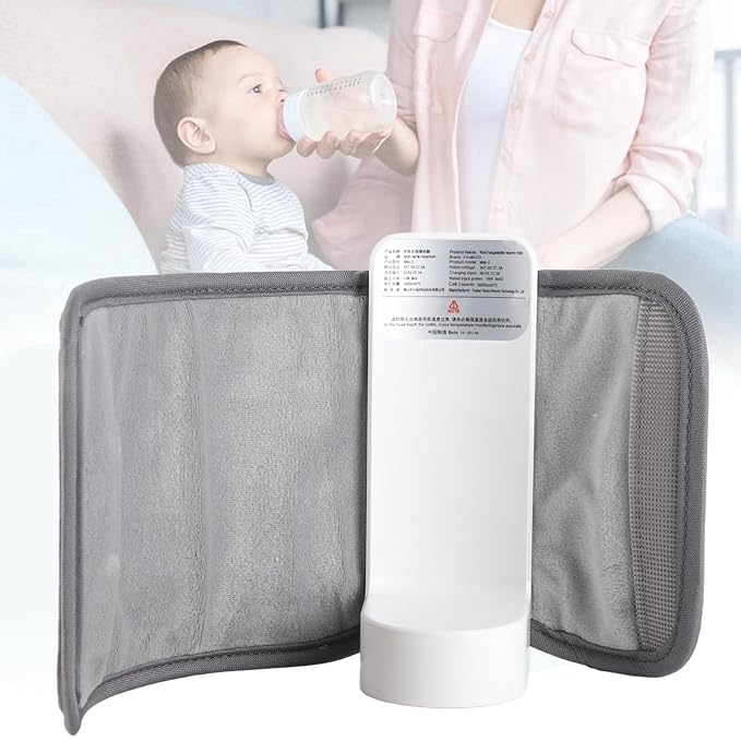 Portable Baby Bottle Thermos, USB Bottle Thermos Bag, Suitable for Long Travel and On-The-Go Use