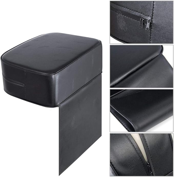 Salon Booster Seat Cushion for Hair Cutting, Hair Salon Leather Cushion for Styling Chair,Boat Booster seat for Driver, Barber Beauty Salon Spa Equipment