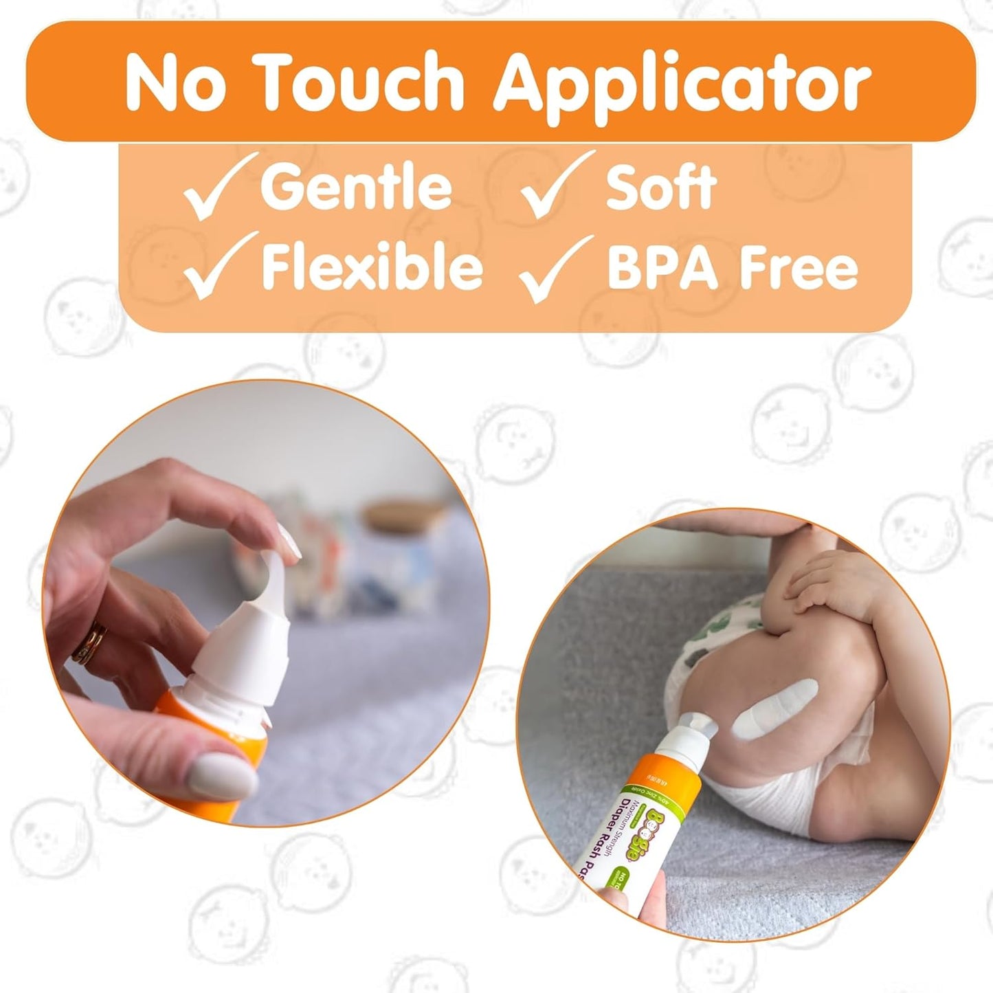 Boogie Maximum Strength Diaper Rash Paste in Applicator Tube, 4 oz. (Pack of 3)