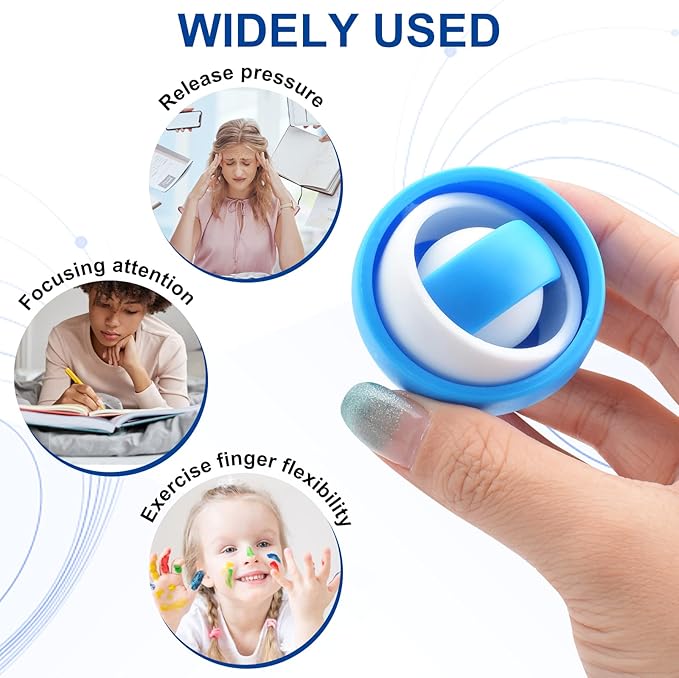 Fidget Toys for Kids Adults, Sensory Gift for 8-12 Teens Boys, ADHD Autism Quiet Stress Relief Finger Toys Classroom