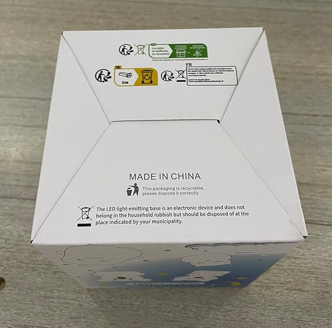 Large Rabbit Night Lights for Kids in Silicone, 9 Colors Baby Bedroom Lighting Children Bedside Table Lamps for Toddlers/Boys/Girls/Adults/Bedroom/Student/Elder/Bathroom/Outdoor - Large