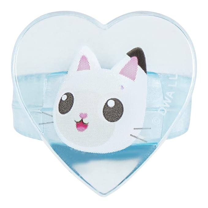 LUV HER Gabby's Dollhouse Girls BFF 6 Piece Toy Jewelry Box Set with 2 Rings, 2 Bead Bracelets and Snap Hair Clips Ages 3+