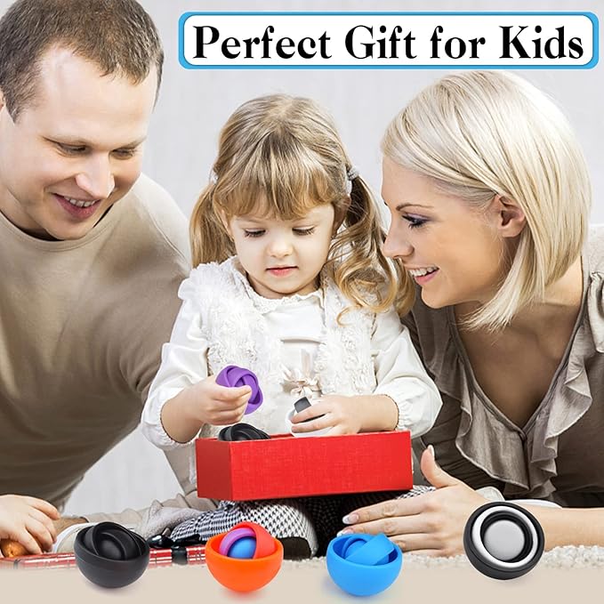 Fidget Toy Adults, Fidget Spinner for Kids, Gift Ideas for Boys Girls Teens Classroom, ADHD Autism Stress Relief Quiet Finger Toys