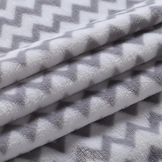 CREVENT 30''X40'' Cute Cozy Fluffy Warm Baby Blanket for Girls Boys Infants Toddlers' Bedding Crib Cot Stroller, Baby Shower Birthday Newborn's Gift - Whale