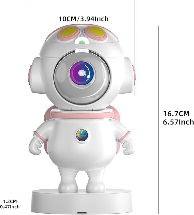 Galaxy Night Light - Astronaut Space Projector, Star Projector,Starry Nebula Ceiling LED Lamp with Timer and Remote,APP Control， Kids Room Decor Aesthetic, for Birthdays,Christmas APP Control