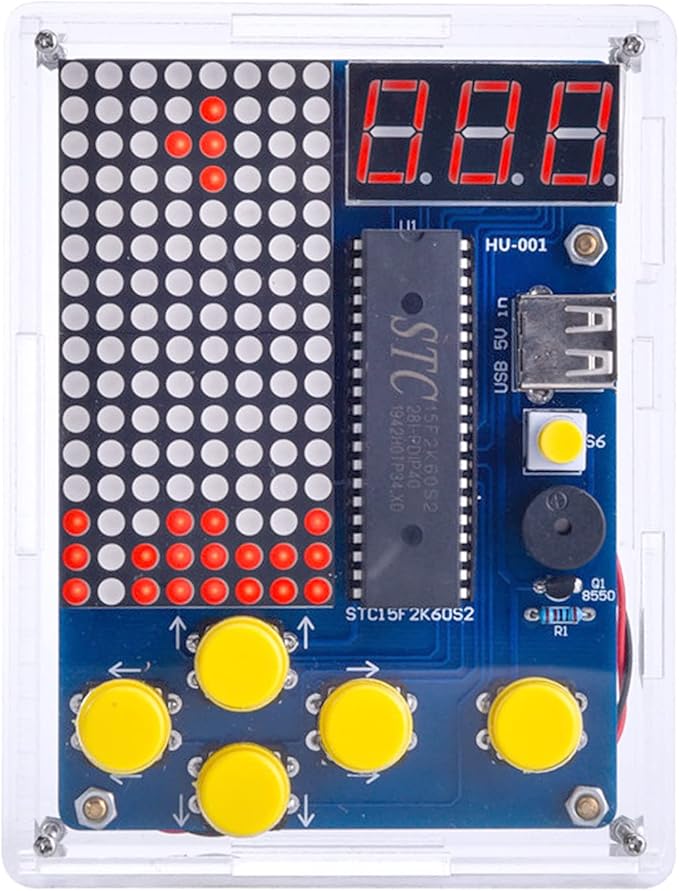 Soldering Practice Kits DIY Soldering Project Game Kit with 5 Retro Classic Games Soldering Electronic Kit for STEM Soldering Practice ISolderStore
