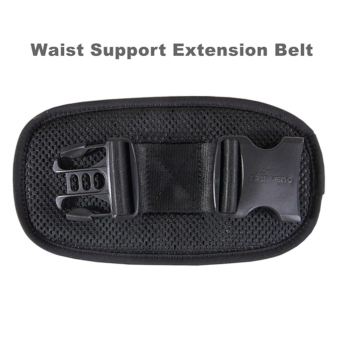 SUNVENO Baby Carrier for Newborn to Toddler – CPC-Certified Breathable Mesh Hip Seat Carrier, Supports 7-45 lbs for Front & Back Carry with Adjustable Waistband, All-Season, Black