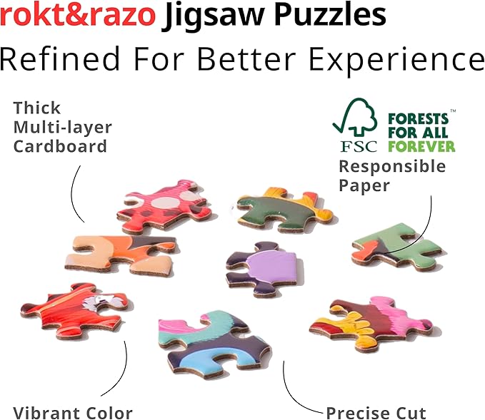 100 Pieces Jigsaw Puzzles, Large Pieces, Puzzles for Beginners, Easy Puzzles for Kids and Seniors, Family Game Nights, Finish Size 15.7 x 11.8 in (Panda Park)