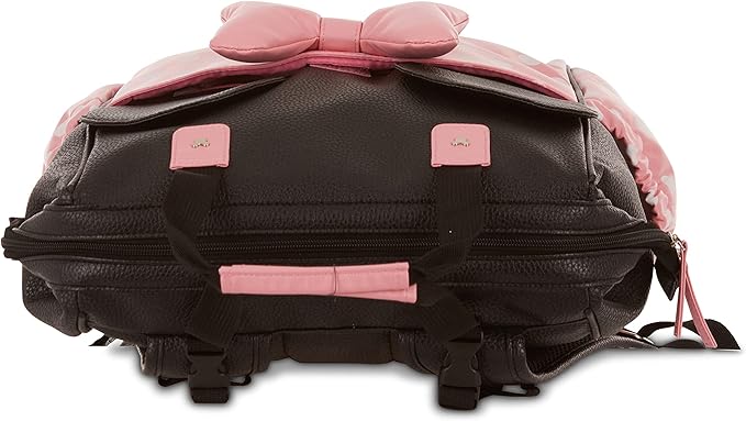 Disney Cudlie Diaper Bag Backpack for Moms | Large Spacious Diaper Bag for Baby Boys and Girls | 16-Inches High Multi-Function Backpack with Cute Characters