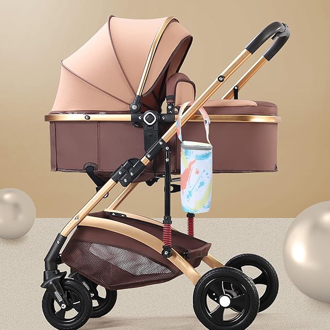 Kisangel Insulated Baby Bottle Pouch Bottle Thermal Bag Breastmilk Carrier Bag Water Strap Insulated Cooler s for Baby Tote