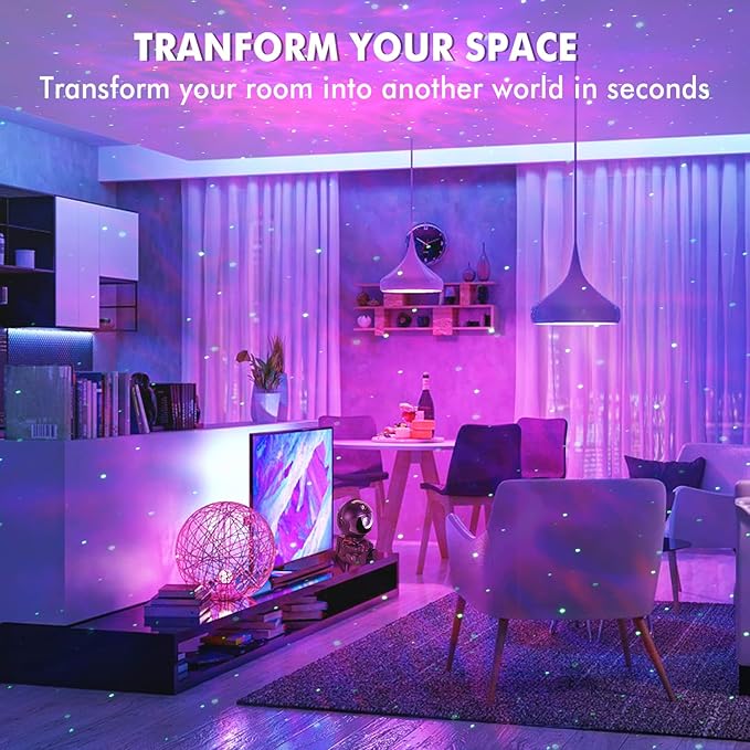 Astronaut Kids Nebula Star Light - Galaxy Bedroom/Adult Playroom Projector, Home Theater Decoration