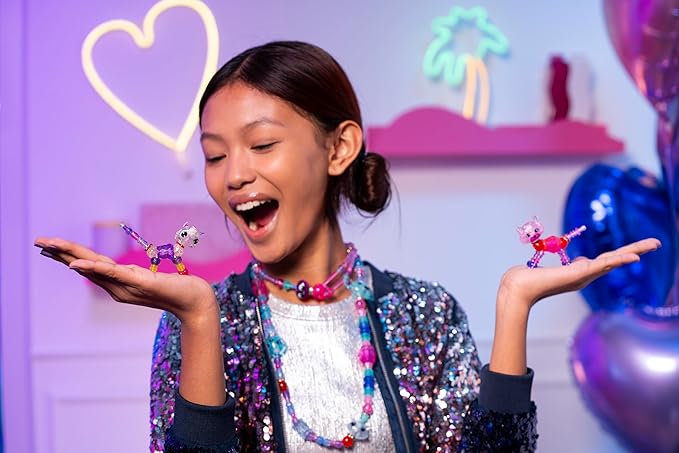 Twisty Petz 2-Pack Ticklez Monkey - Includes 2 Collectible Petz: 1 You See, 1 Surprise! Adorable, Collectible petz Transform into Friendship Bracelets. for Girls 6-12