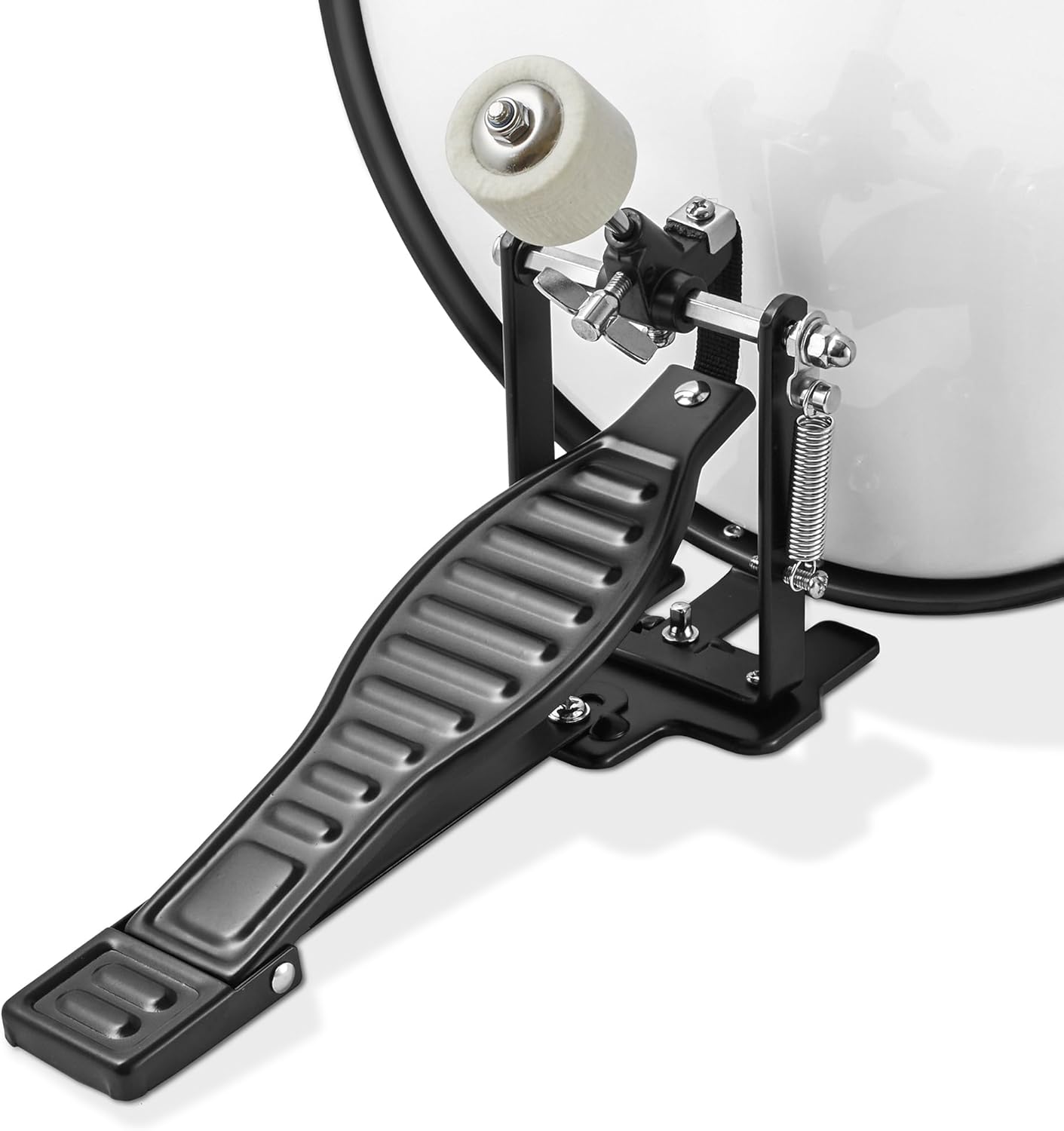 Gammon 3-Piece Junior Drum Set with Throne - Pink, Complete Beginner Kit with Bass Drum, Toms, Cymbal, Pedal, and Drumsticks