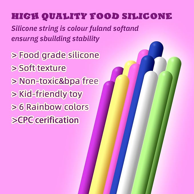 Sensory Activity Board for Kids 3 & Adults - Silicone Fidget Toys with 12 Strings ADHD Autism Anxiety Relief, Portable Travel Bag Included