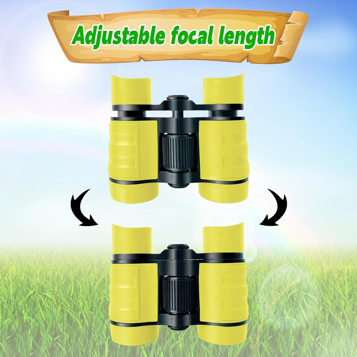 Binoculars for Kids, Kids Binoculars for Ages 3-12 Boys Girls, Outdoor Gifts Toys for Kids- Perfect for Bird Watching, Camping, and Outdoor Exploration