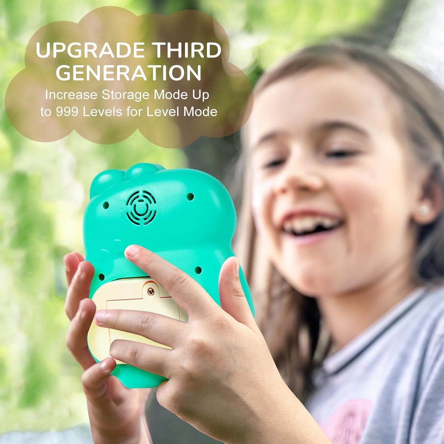 Fast Push Game, Christmas Birthday Gifts for Kids 8-12, Fidget Toys for Kids, Fast Push Bubble Game, Pop Game It Light Up Fidget Sensory Toys, Gifts for 3 4 5 6 7 8 9 Year Old Girls Boys Teen