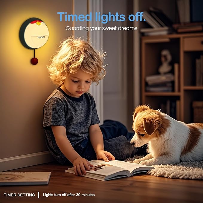 Night Light for Kids, 3-Level Dimmable Silicone Lamp, Rechargeable Touch LED Light for Toddlers, Baby, Breastfeeding, Bedside and Nursery Decor, Gifts for Kids Girls