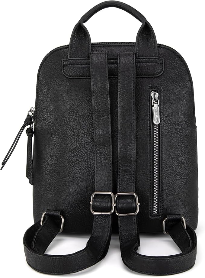 Montana West Wrangler Backpack Purse for Women Medium Ladies' Bookbag Travel Work Daypacks Bags Cow Print