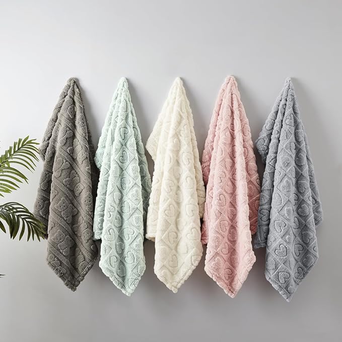 CREVENT 30"X40" Cozy Soft Warm Sherpa Baby Blanket for Girls Boys, Newborn Essentials for Infant, Baby Shower Receiving Gift - Tan Bear 75X100cm