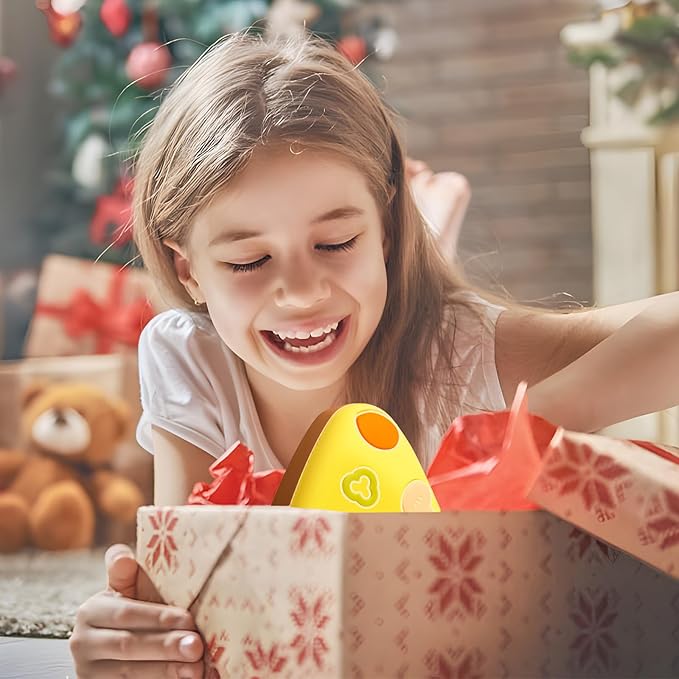 QANYI Pizza Lamp, Personalized Yellow Food Decor Lights for Pizzeria Kitchen Restaurant Party Cool Home Desk Decoration, Funny Novelty Nightlight Gift for Kids 4 to 12 Year Old Boys Girls Adult