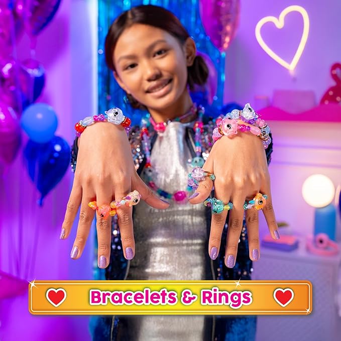 Twisty Petz Family Pack Unicorns, Includes Two Bracelets and Four Rings. For ages 6-12