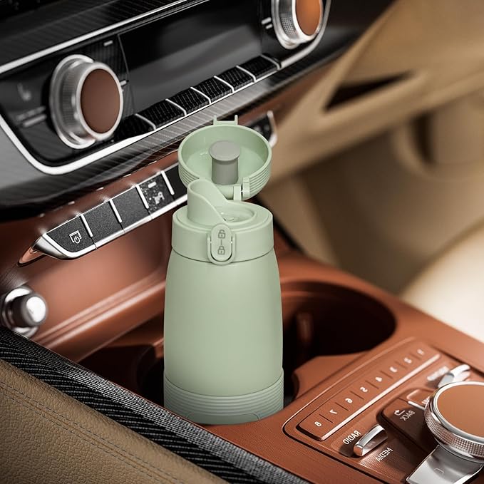 Portable Bottle Warmer for Travel 17 oz Portable Bottle Breast Milk and Water Warmer Fast Precision HeatingSafe Temp Control Adjustable for New Parents