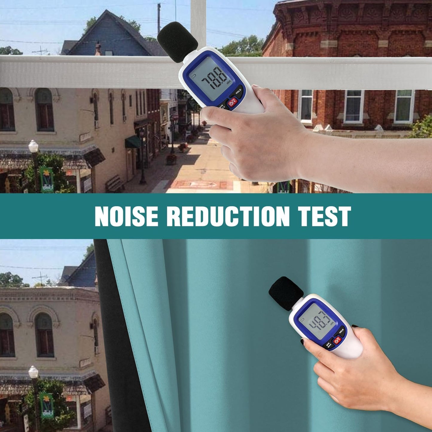 ChrisDowa 100% Blackout Curtains 95 inch Long for Bedroom with Black Liner, 2 Thick Layers Total Blackout Thermal Insulated Grommet Window Curtains 2 Panels Set (Aqua, 52 x 95 Inch)