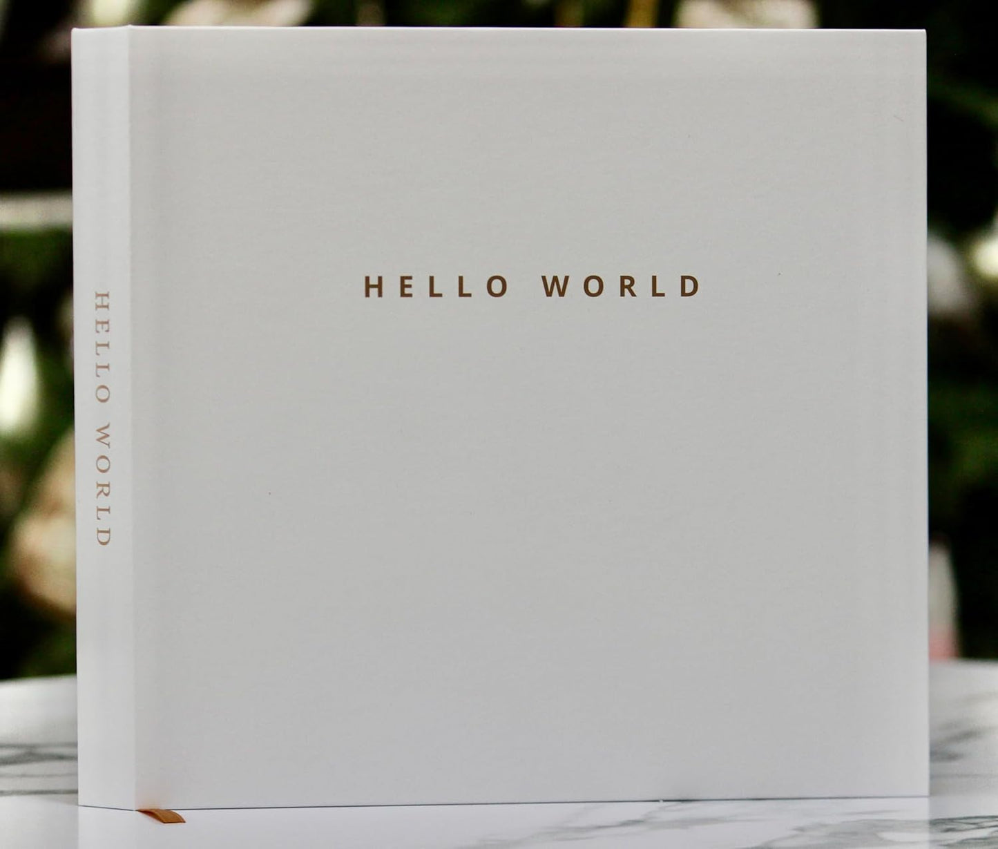 Joss & Lac Gender Neutral | Minimalist Keepsake Memory Book Photo Album for Baby Boy or Girl First 5 Years – A Milestone Book to Record Every Event from Birth to Age 5 (Off White)