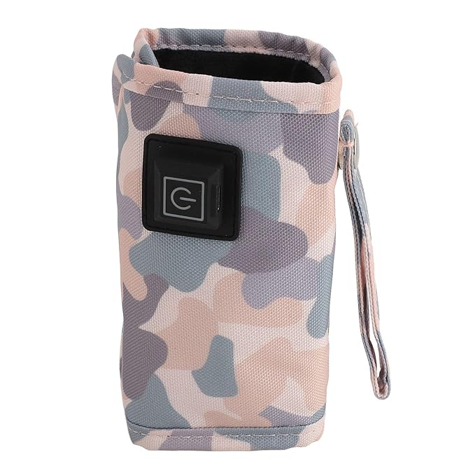 Portable Baby Bottle Warmer, USB Rechargeable Milk Warmer Bag for Baby Formula, Breastmilk, Universal Constant Temperature Baby Water Warmer Milk Heat Keeper for Travel, Home