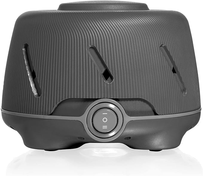 Yogasleep Dohm (Gray) The Original White Noise Machine, Relaxing Natural Sound from a Real Fan, Noise Cancelling for Office Privacy, Sleep Aid for Adults & Baby, Travel Size Pink Noise Machine