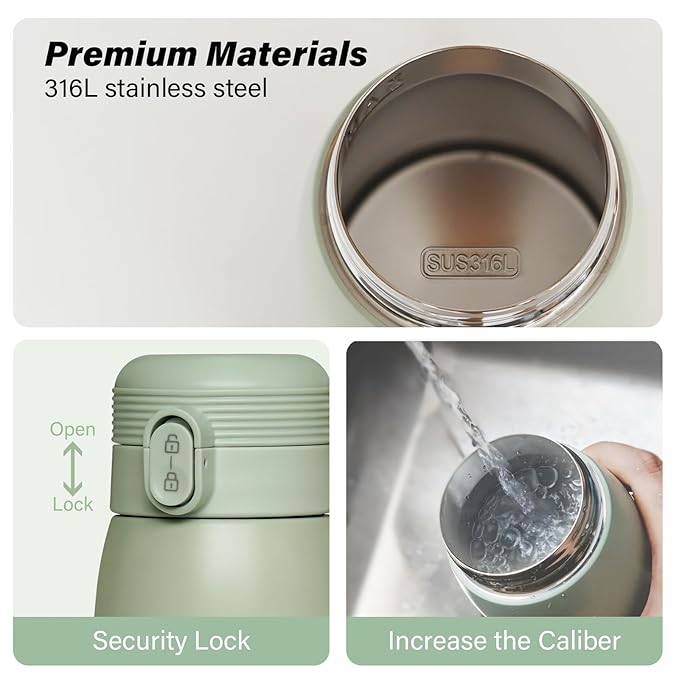 Portable Bottle Warmer for Travel 12 oz Portable Bottle Breast Milk and Water Warmer Fast Precision HeatingSafe Temp Control Adjustable for New Parents