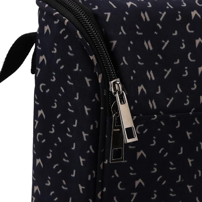 Insulated Baby Bottle Bag, Baby Bottle Holder Extra Storage, and, Easy to Carry, Travel Accessory, Keeps Bottles Warm or Cooler (Dark Blue)