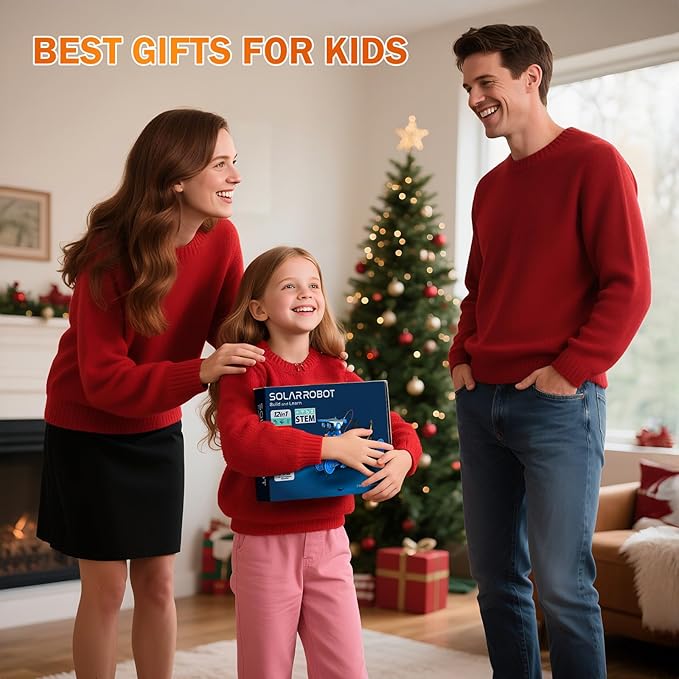 AESGOGO 12 in 1 STEM Solar Power Robot Kits Toys for Boys Age 8-13, Science Educational Robot Building Kit for Kids, DIY Experiment Set Birthday Gifts for 8 9 10 11 12 Years Old Boys Girls Teens