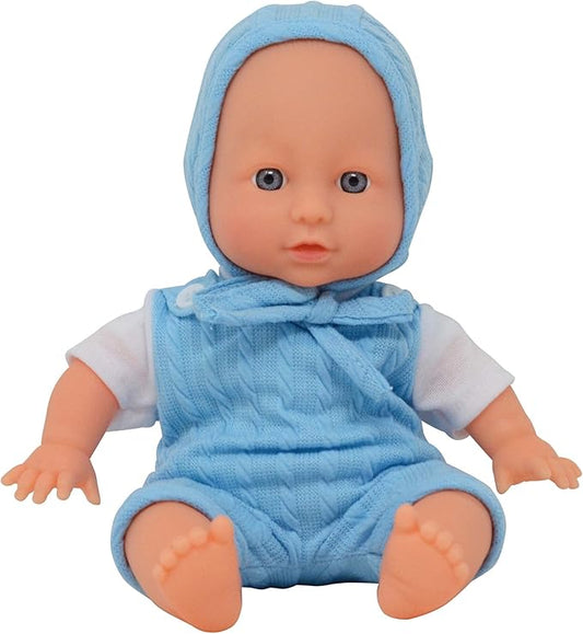 12 inch Realistic Baby Doll with Soft Body and Vinyl Head, Arms, and Legs, Beautiful Soft Baby Doll Dressed in a Matching Onesie and Hat – Packaged in a Gift Box– Ideal Size for Toddlers, Boys, Girls