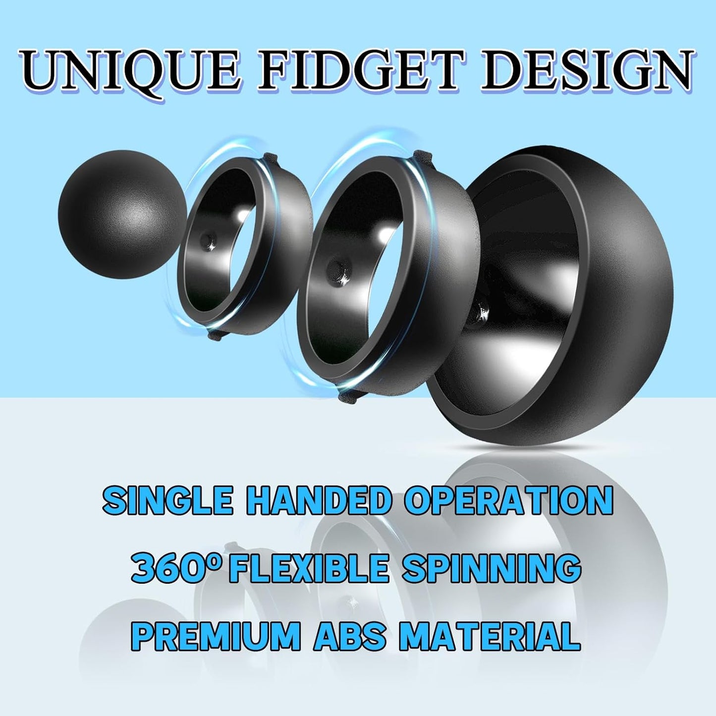 Fidget Toys for Kids, Finger Sensory Toys, Gifts for Boys Girls Teens Kids Easter Basket Stuffers, ADHD Autism Stress Relief Finger Toys Classroom