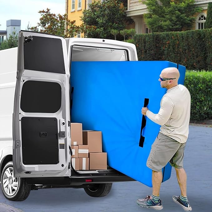 MorTime Mattress Bags for Moving and Storage, Zippered Mattress Storage Bag with 8 Strong Carrying Handles, Reusable Mattress Protector Cover Moving Supplies (King)