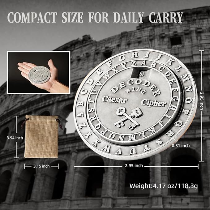 VIGIamy Fidget Toys Adults Brain Teaser Puzzles Fidget Spinners Metal Anxiety Stress Relief Toy Mind Puzzles Escape Room Game ADHD Autism Fidget Sensory Toys Office Desk Toy (Sliver)