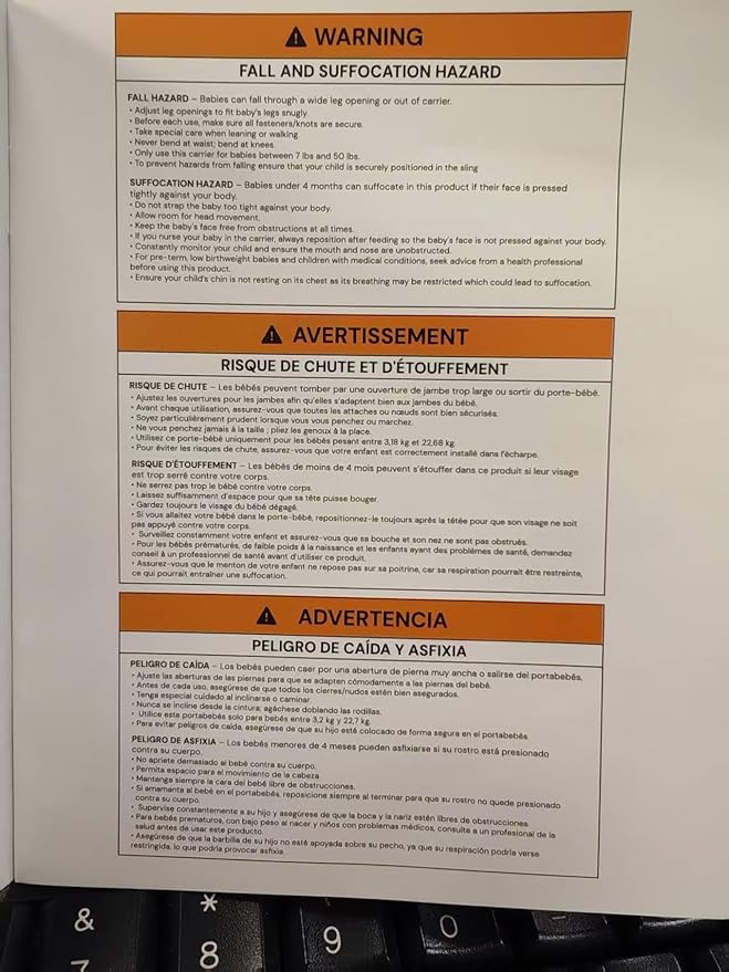 BabbleRoo Grow Carrier – Safety-Certified 6-in-1 Baby Carrier with Hip Seat, Ergonomic & Adjustable Toddler Carrier 7-50 lbs with Hip Support, Hood for Sun Protection, Newborn to Toddler, Denim Leaves