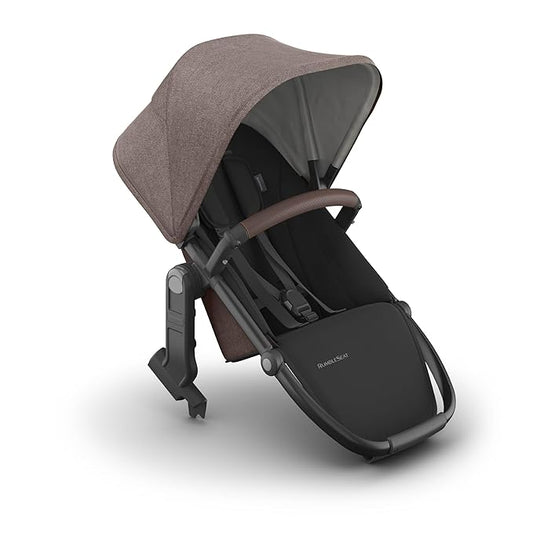UPPAbaby RumbleSeat V3 Second Lower Seat - Compatible with Vista V2 and Vista V3 - All-Weather Seat + Magnetic Buckle – Adapters Included -Owen (Mocha Mélange)