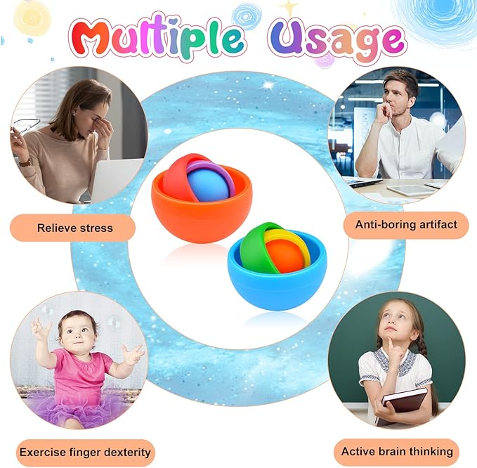 Fidget Toy for Adults, Sensory Toys for Teens, Fidget Spinner for Kids, Gift Ideas for Boys Girls Men Girl Boys, ADHD Autism Stress Relief Finger Tools