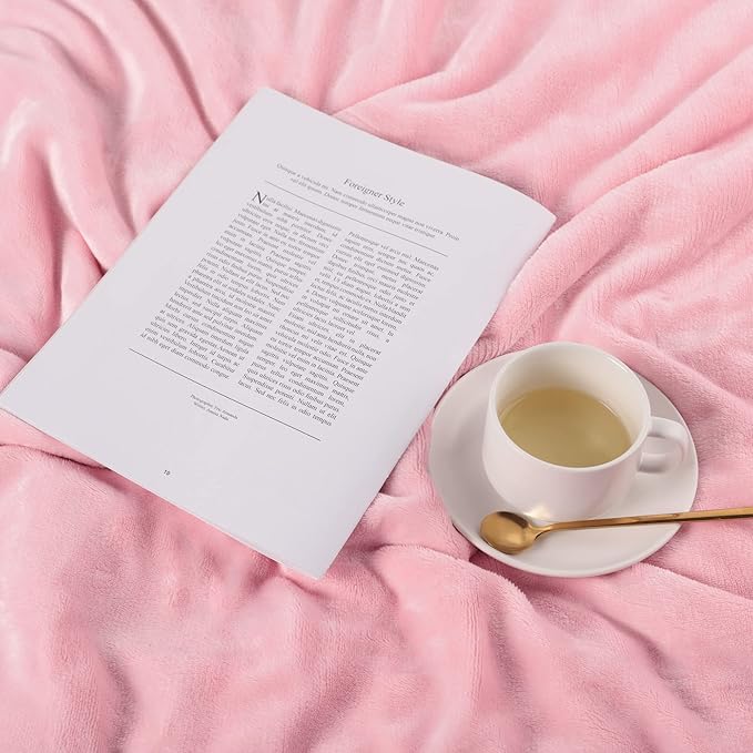 NANPIPER Baby Sherpa Blanket,Warm Toddler Throw Blanket,Soft Newborn Fleece Blanket for Winter (Pink,30x40 inches)