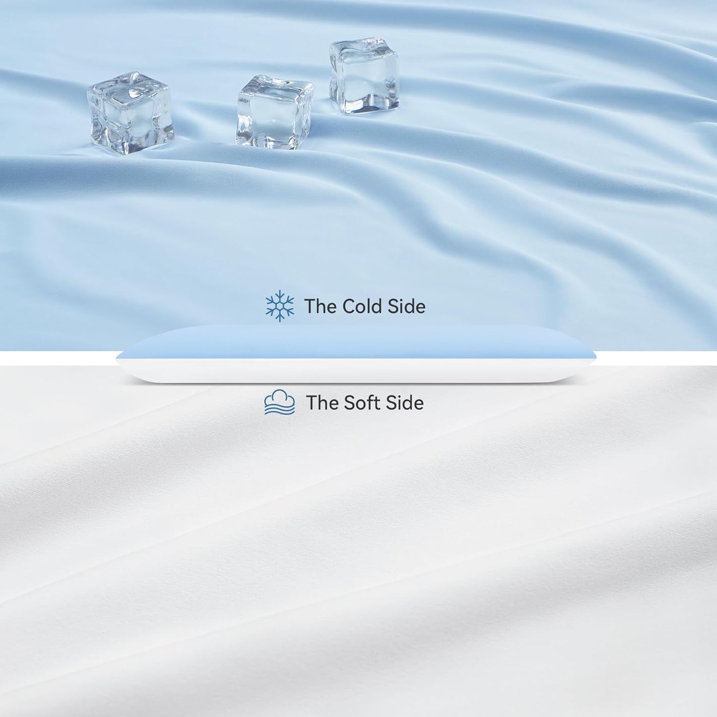 AM AEROMAX 2.75 Inches Standard Size Hyper Slim Memory Foam Pillow for Stomach and Back Sleepers - Thin, Flat Design for Cervical Neck Alignment and Deeper Sleep.