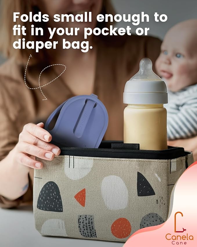 Adjustable Baby Bottle Support – Assist Feeding Tool for Parents, Non-Slip & Ergonomic Design, Fits Standard & Wide-Neck Bottles(Blue)