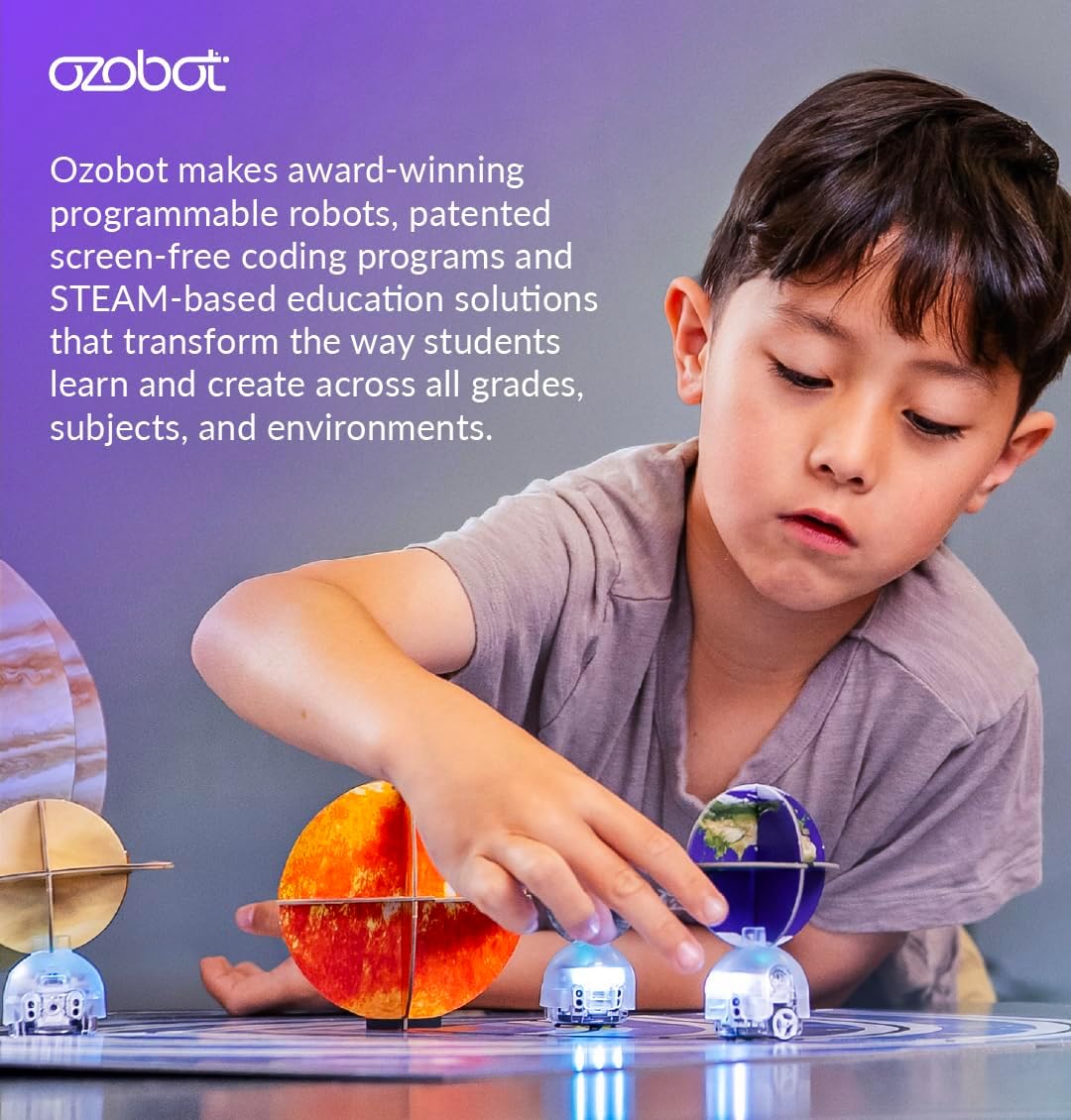 Evo Classroom Kit (12 Bots): Interactive Coding Robot, Kids Ages 5+, Includes 12 Evo Robots, Color Code Markers, Charging Cradle, Bot Stickers, Access to 700+ STEAM Lessons, Educators & Parents